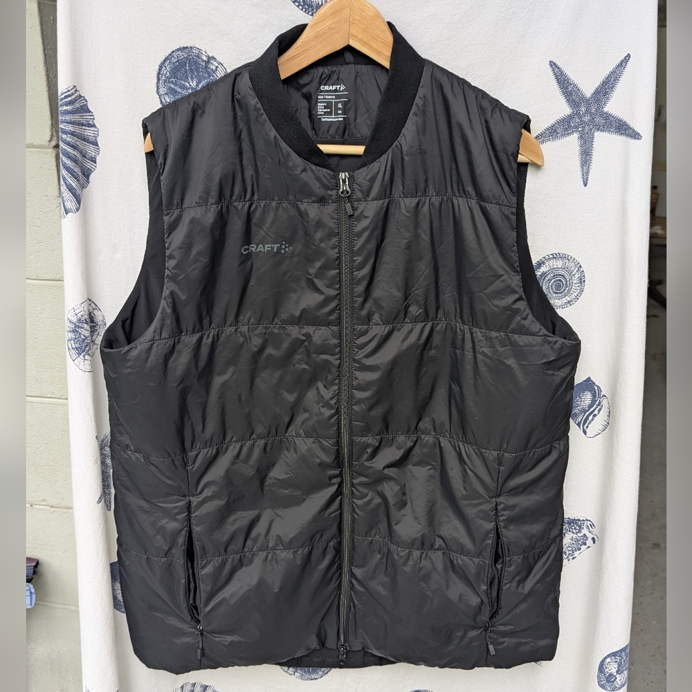 Craft Core Light Padded Vest Mens XL Black